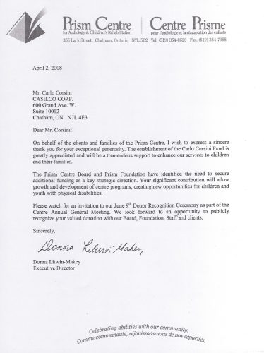Prism-Centre-Donation