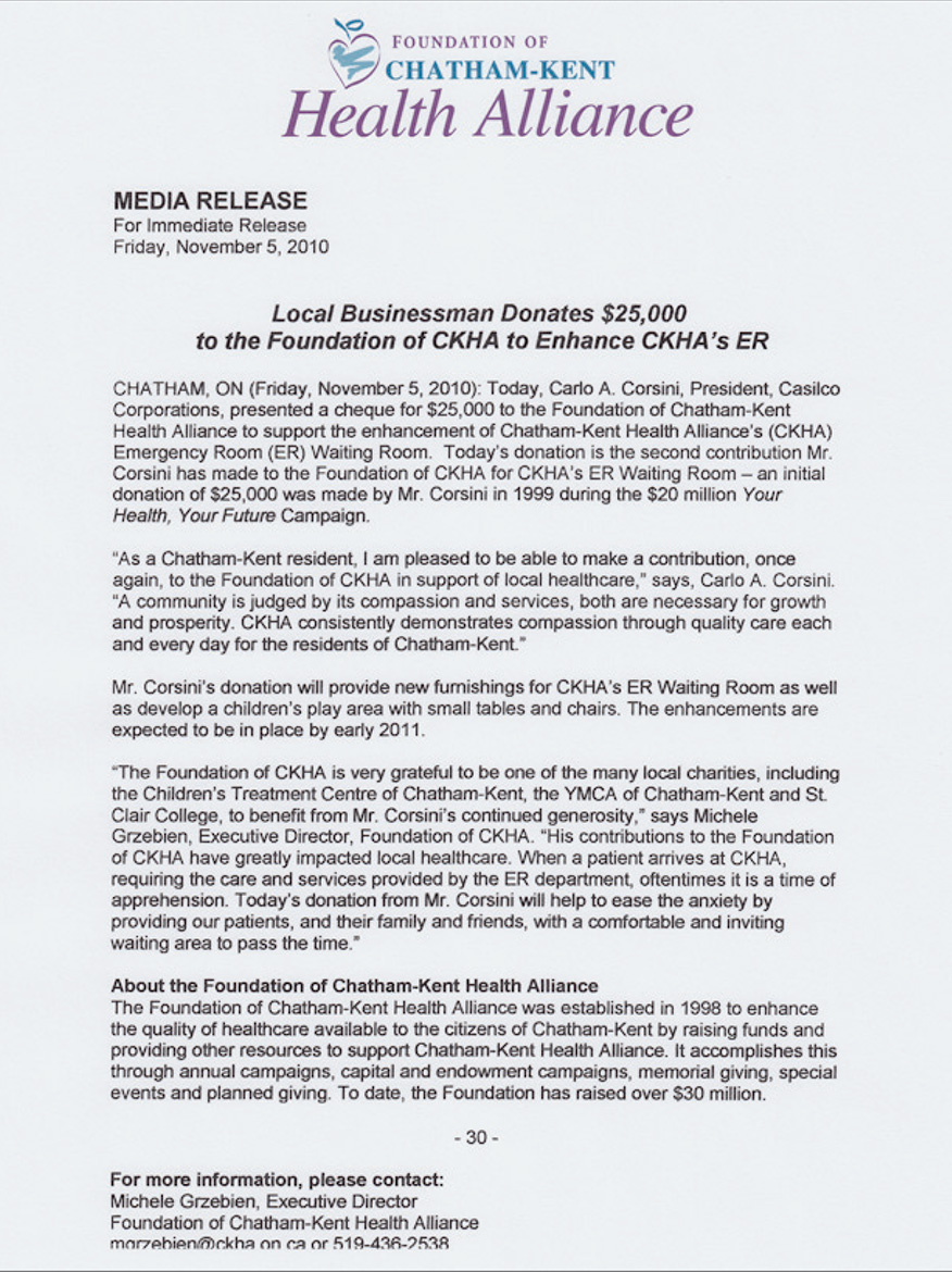 Donation-to-Foundation-of-Chatham-Kent-Health-Alliance